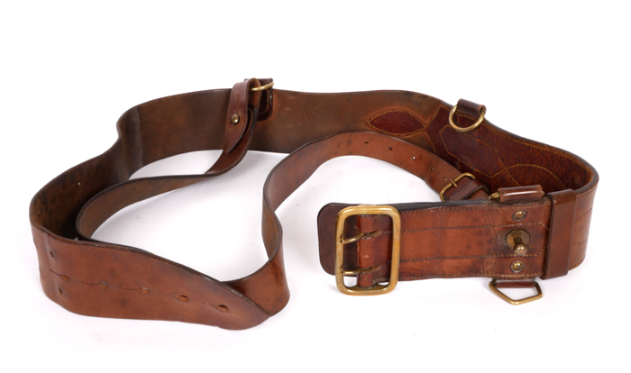 Early 20th century Sam Browne belt. at Whyte's Auctions