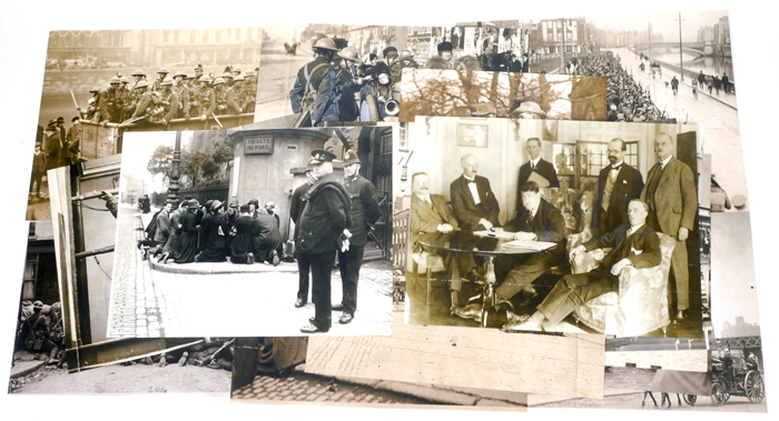1916-1922 Large photographic prints of events of the Rising, War of Independence and Civil War. at Whyte's Auctions