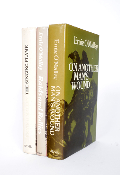 Ernie O'Malley three accounts of the War of Independence and Civil War. at Whyte's Auctions