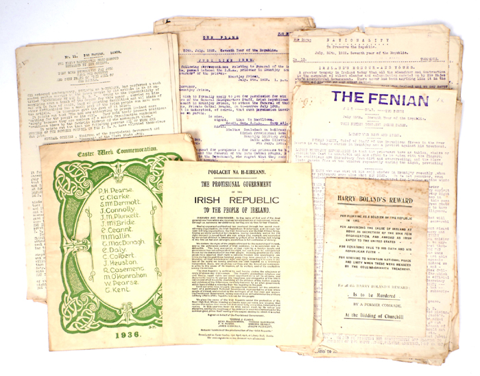 1922-1936 Collection of Republican ephemera. at Whyte's Auctions