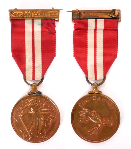 1939-1946 Emergency National Service medal, 26 Cathln at Whyte's Auctions