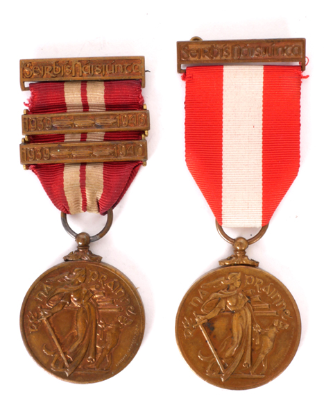 1939-45 Emergency National Service medals, at Whyte's Auctions