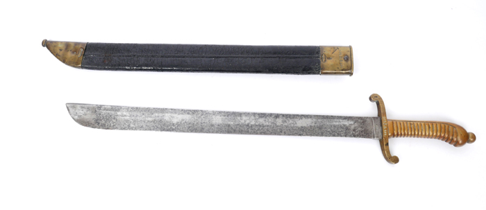 1845-pattern German fusilier's short sword. at Whyte's Auctions