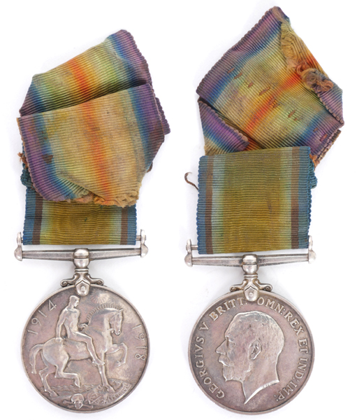 1914-1918 Great War Medal to a Munster Fusilier at Whyte's Auctions