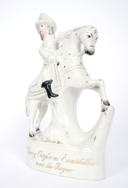 A 19th century Staffordshire figure of William III. at Whyte's Auctions