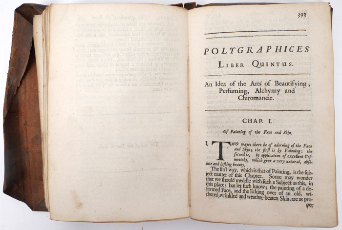 Anon. Polygraphices, 18th century herbal and almanack.
 at Whyte's Auctions