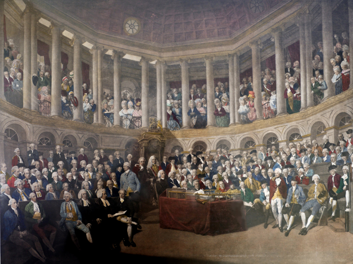 1780 and 1790 The Irish House of Commons. at Whyte's Auctions