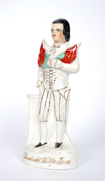A 19th century Staffordshire figure of Theobald Wolfe Tone. at Whyte's Auctions