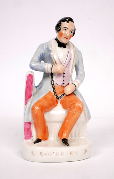 19th century Staffordshire figure of William Smith O'Brien at Whyte's Auctions