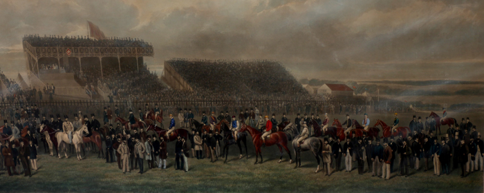 1868 Punchestown, Royal Visit, print. at Whyte's Auctions