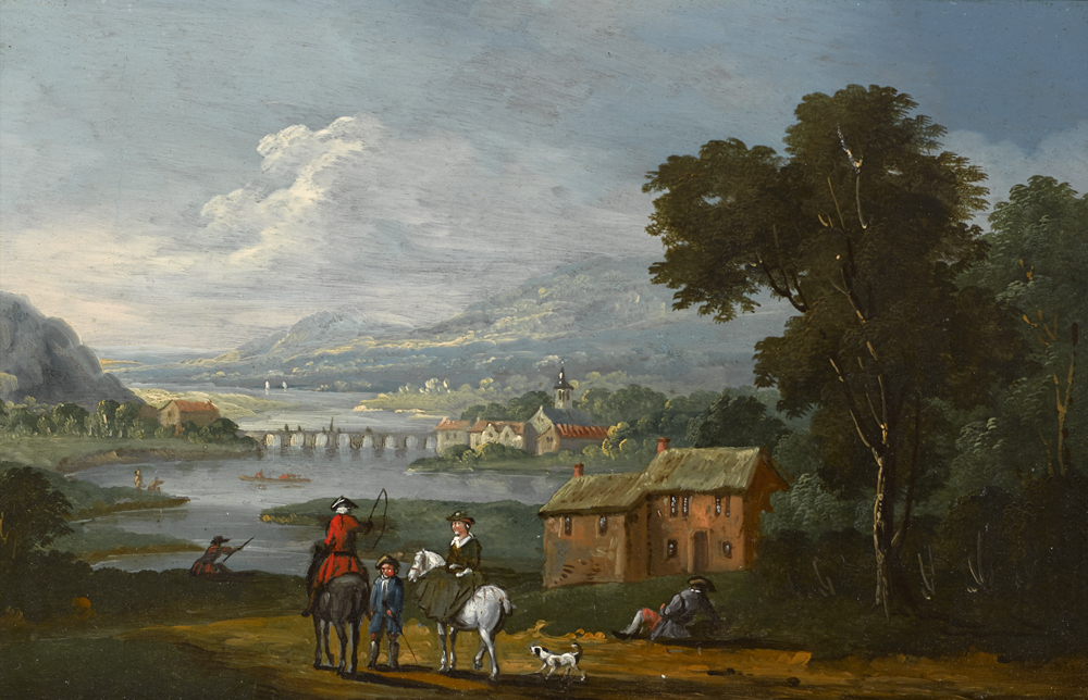 RIVER SCENES (A PAIR) at Whyte's Auctions