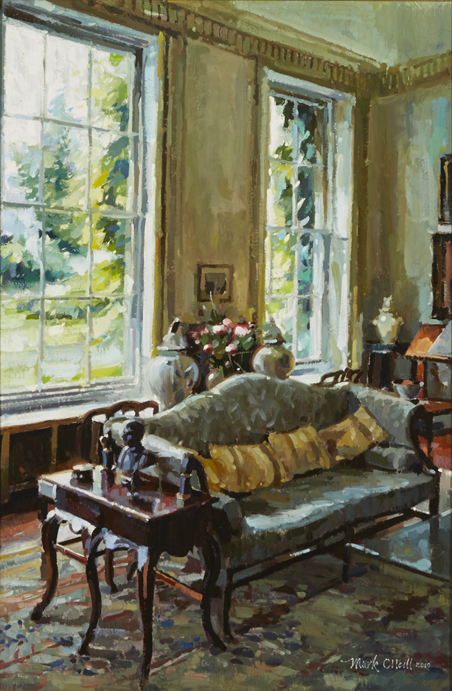 JOHNSON'S DRAWING ROOM, 2010 by Mark O'Neill sold for 3,500 at Whyte's Auctions