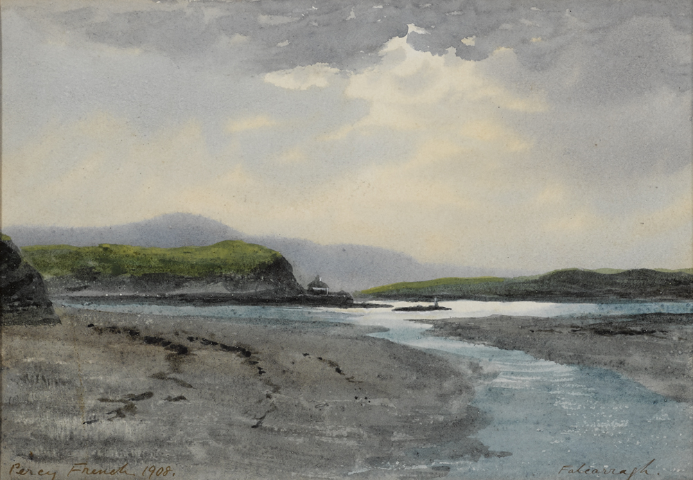 FALCARRAGH, COUNTY DONEGAL, 1908 by William Percy French (1854-1920) at Whyte's Auctions