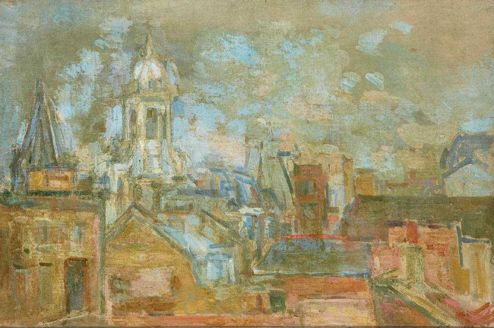 ROOFTOPS by Stella Steyn (1907-1987) (1907-1987) at Whyte's Auctions