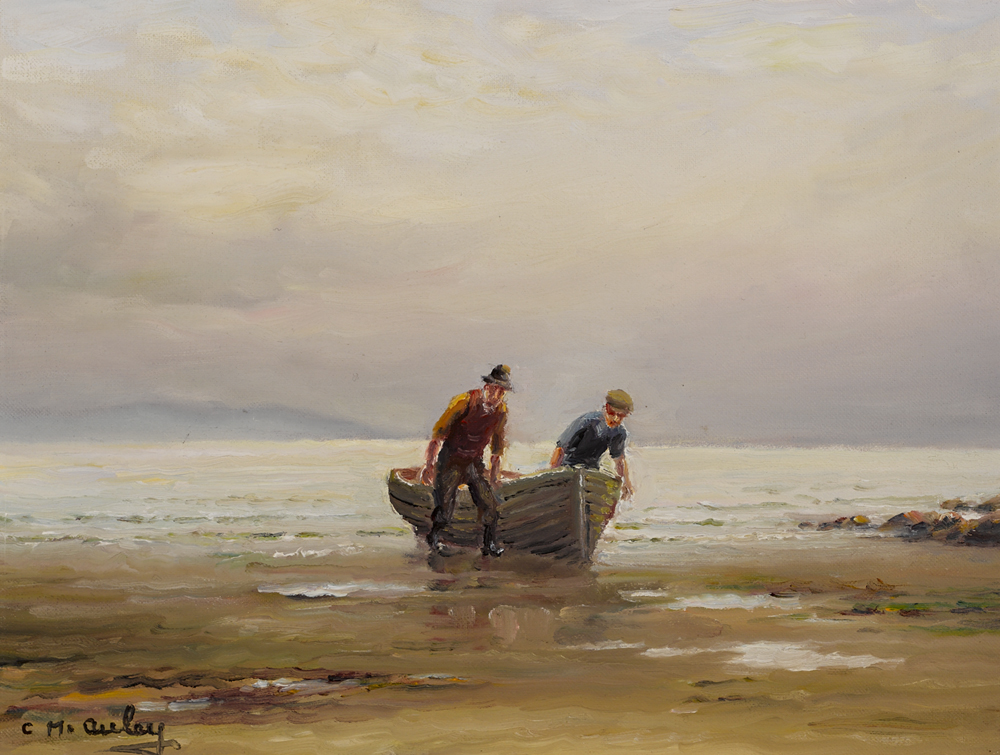 PULLING UP, RED BAY, COUNTY ANTRIM by Charles J. McAuley sold for �2,800 at Whyte's Auctions