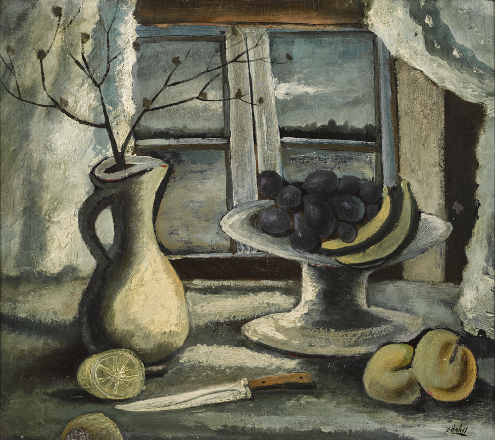 GREY STILL LIFE by Daniel O'Neill (1920-1974) at Whyte's Auctions