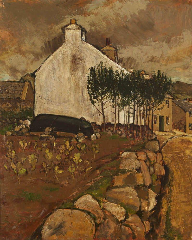 THE KING'S HOUSE, TORY ISLAND, COUNTY DONEGAL by Derek Hill CBE HRHA (1916-2000) at Whyte's Auctions