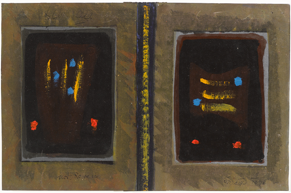 UNTITLED [RED, YELLOW AND BLUE], 1978 by Tony O'Malley HRHA (1913-2003) at Whyte's Auctions