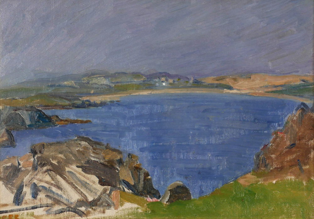 THE ROSSES, COUNTY DONEGAL by Estella Frances Solomons sold for �380 at Whyte's Auctions