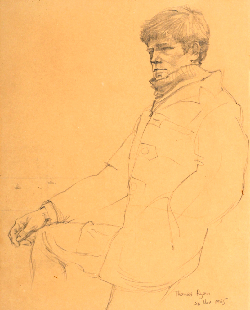 STUDENT, 1965 by Thomas Ryan PPRHA (1929-2021) at Whyte's Auctions