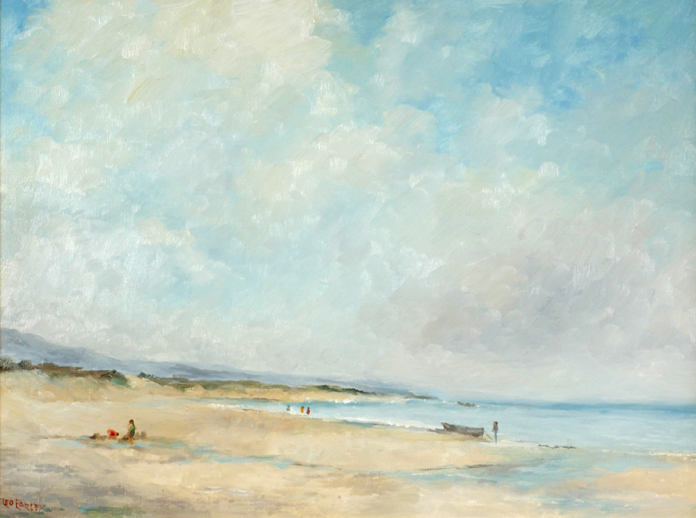 BRITTAS BAY, COUNTY WICKLOW by Leo Earley (1925-2001) (1925-2001) at Whyte's Auctions