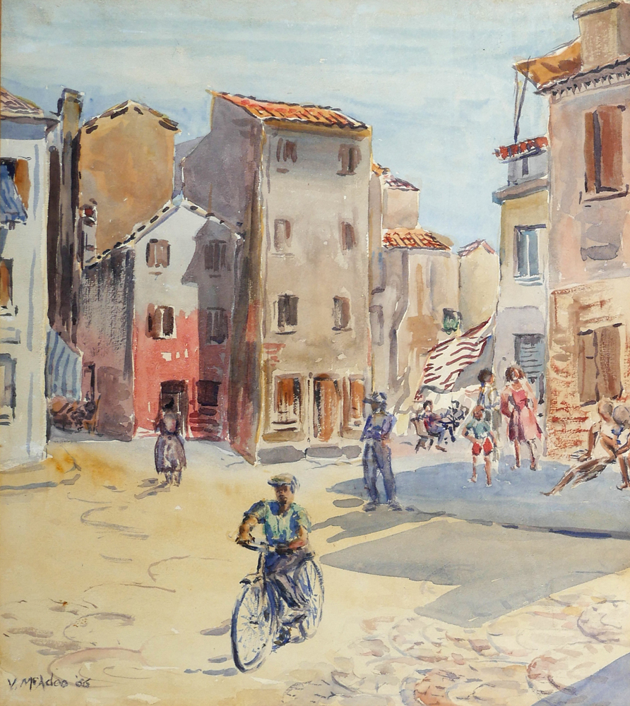 ITALIAN SQUARE by Violet McAdoo (1896-1961) (1896-1961) at Whyte's Auctions