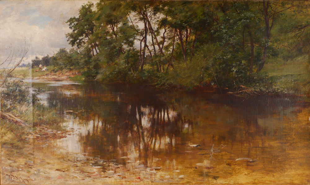 POOL ON THE AIL WATER by William Darling McKay RSA (British, 1844-1924) at Whyte's Auctions