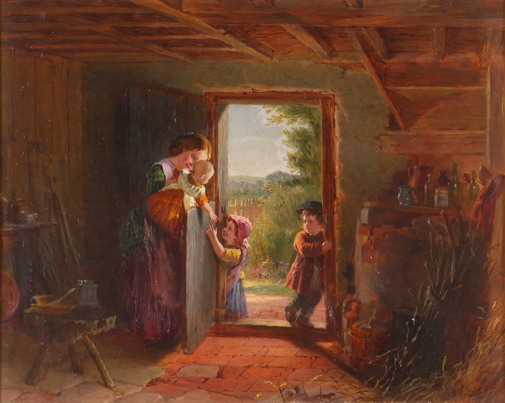 HAPPY DAYS by William Henry Knight (British, 1823-1863) at Whyte's Auctions