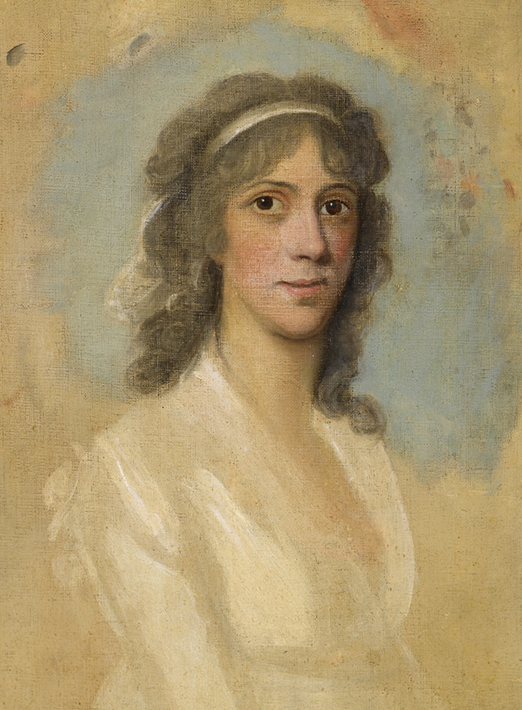 PORTRAIT OF JANET CATHERINE GROGAN, WIFE OF SIR JONAH BARRINGTON, MARRIED IN DUBLIN, 1789 at Whyte's Auctions