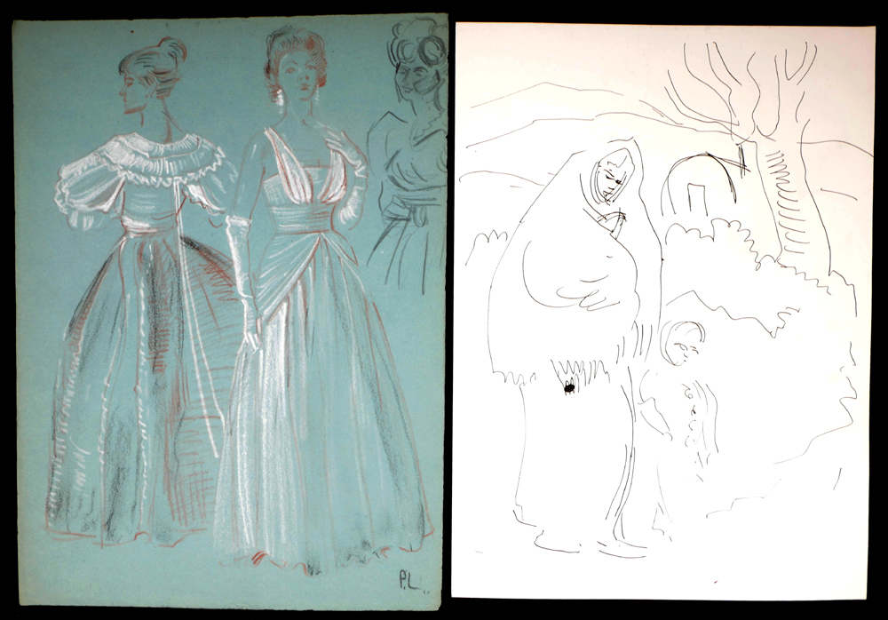 SKETCHES (SET OF SIX) by Patrick Leonard HRHA (1918-2005) at Whyte's Auctions