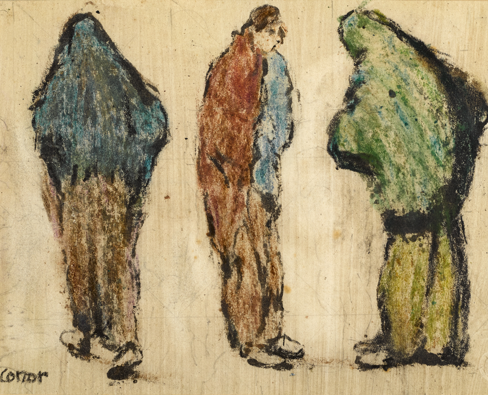 MILL WORKERS, BELFAST, 1906 by William Conor OBE RHA RUA ROI (1881-1968) at Whyte's Auctions
