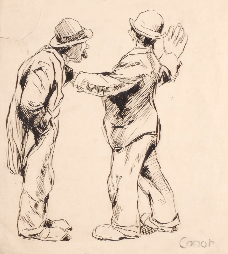 WATCH THIS by William Conor OBE RHA RUA ROI (1881-1968) at Whyte's Auctions
