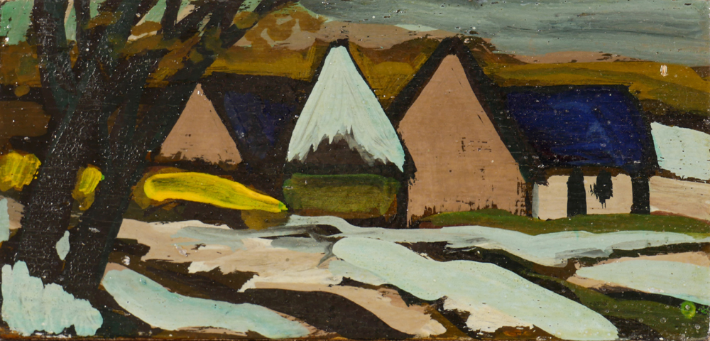 FARM, WINTER by Markey Robinson (1918-1999) at Whyte's Auctions