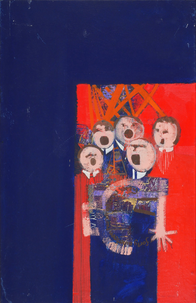 SINGERS by Brian Ferran HRUA HRHA (b.1940) at Whyte's Auctions