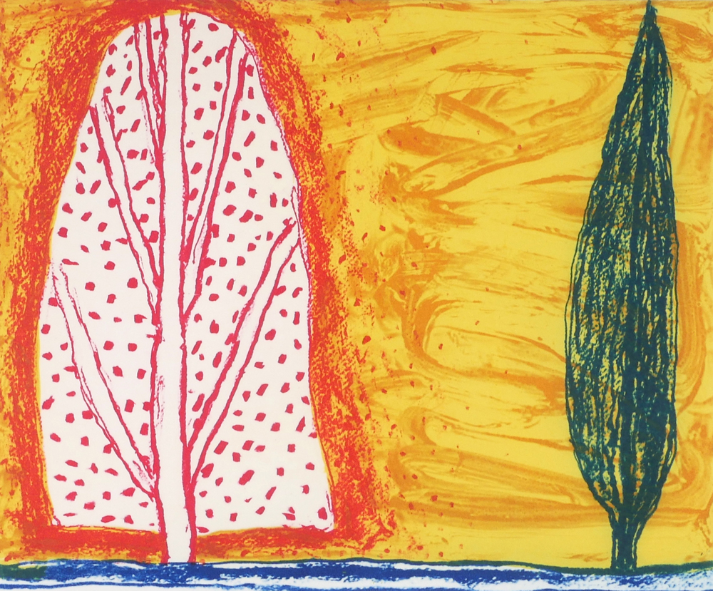 TWO TREES, 2007 by William Crozier HRHA (1930-2011) at Whyte's Auctions