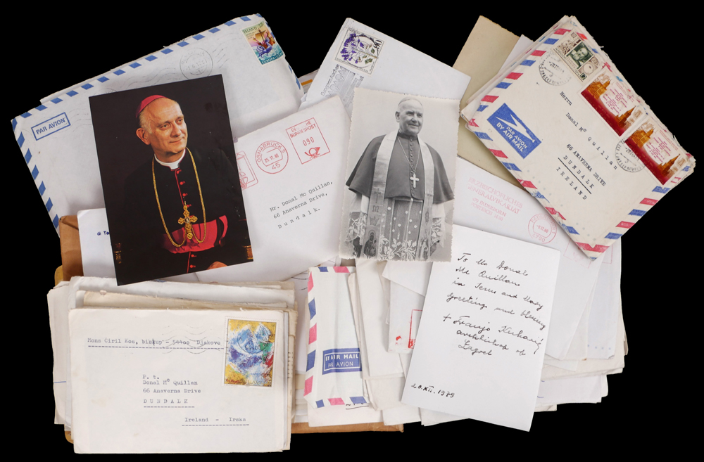 1970s and 1980s Extensive collection of autograph signatures of senior religious figures. at Whyte's Auctions