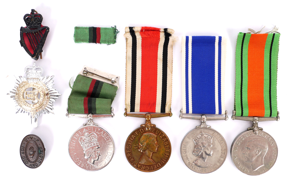 RUC and Special Constabulary medals. at Whyte's Auctions