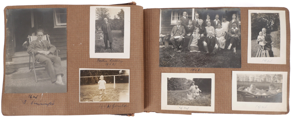 1918-1931 Album of photographs, Barrett family, Eastham, Bettystown, Co. Meath. at Whyte's Auctions