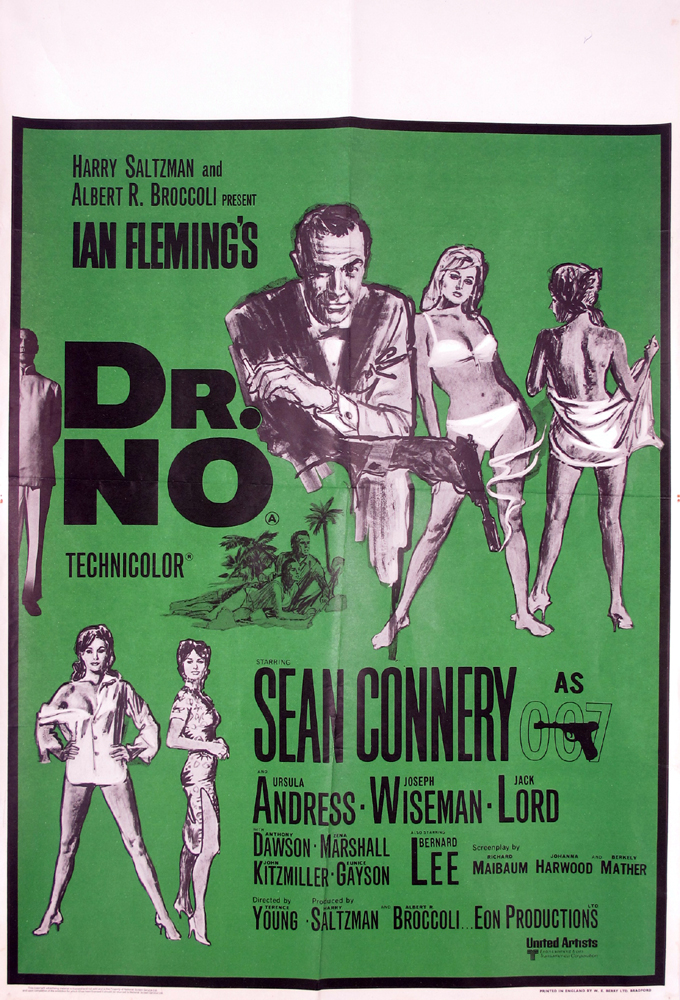 Dr. No. Cinema poster. at Whyte's Auctions
