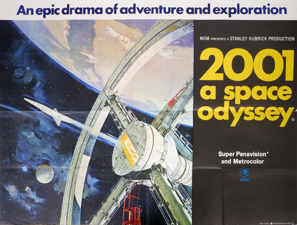 2001 A Space Odyssey. British Quad poster. at Whyte's Auctions