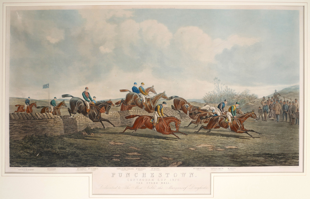 Victorian steeplechase prints. at Whyte's Auctions