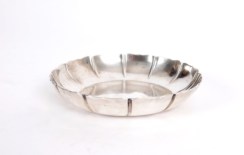 1966 Cork silver strawberry dish, by William Egan. at Whyte's Auctions