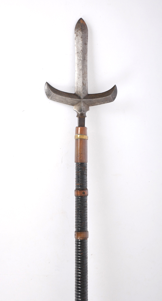 17th century Japanese yari or polearm. at Whyte's Auctions