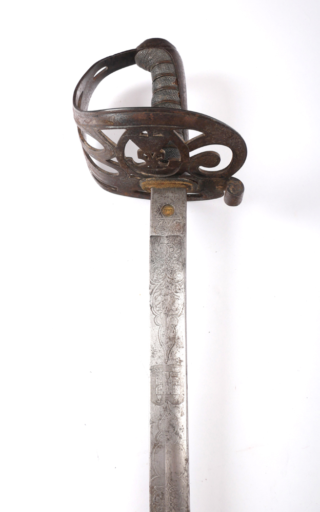 Late 19th century Clare Rifles officer's sword. at Whyte's Auctions