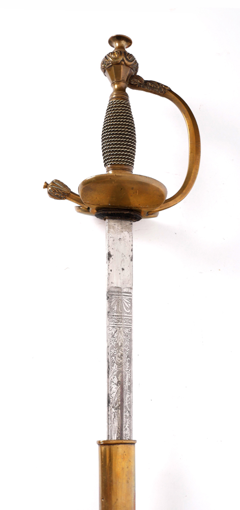 Late 19th/ early 20th century German officer's degen or dress sword. at Whyte's Auctions
