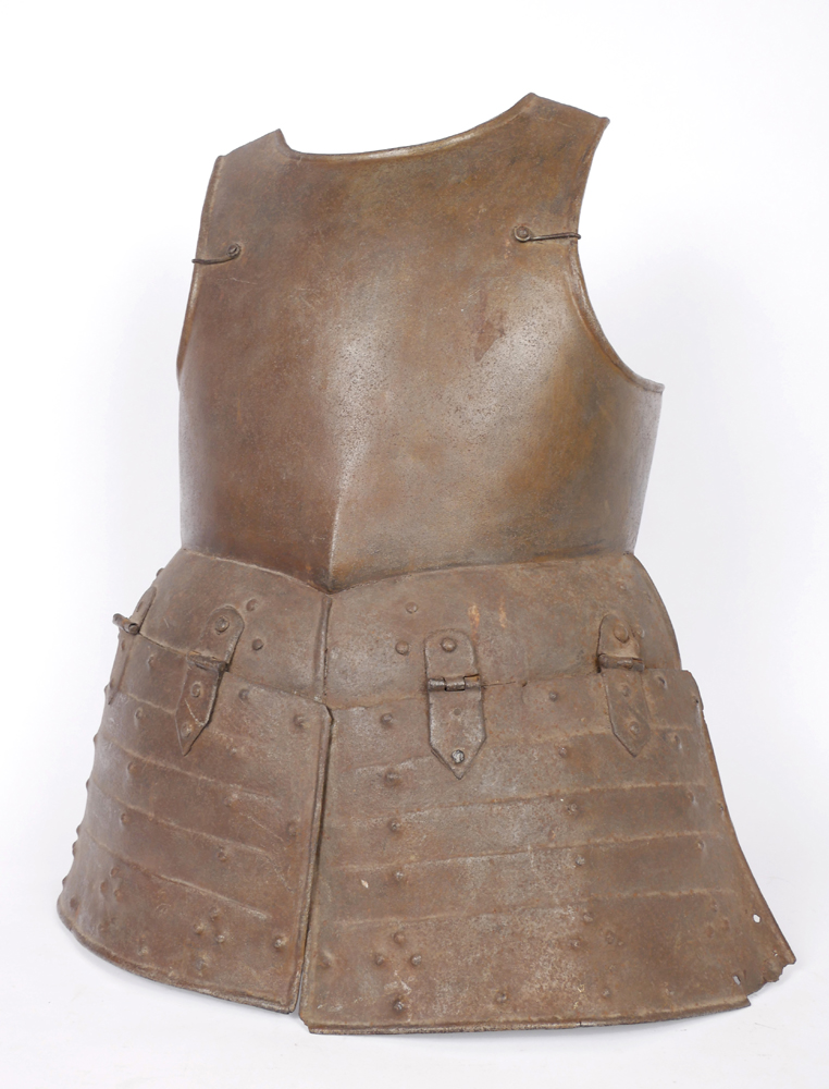 Mid-17th century pikeman's armour. at Whyte's Auctions