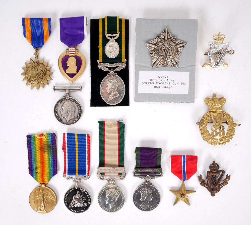20th century British and American campaign and service medals. at Whyte's Auctions
