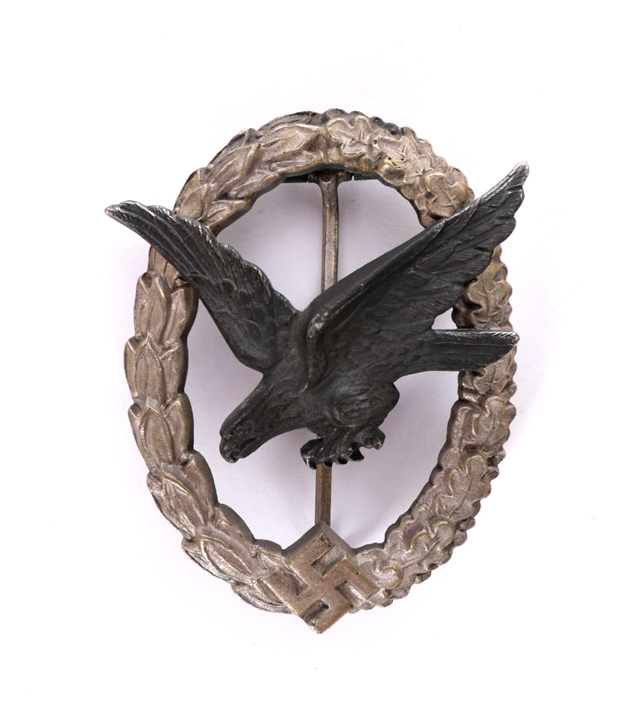 1939-1945 German Luftwaffe air gunner badge. at Whyte's Auctions