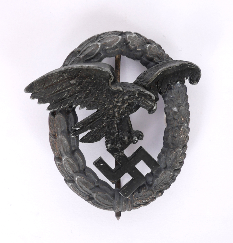 1939-1945 German Luftwaffe observer's badge. at Whyte's Auctions
