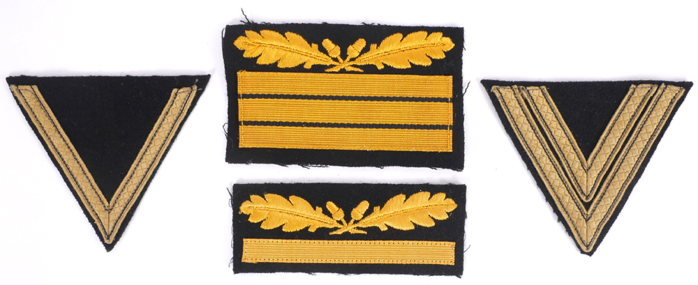 1939-1945  Waffen SS sleeve rank insignia. at Whyte's Auctions